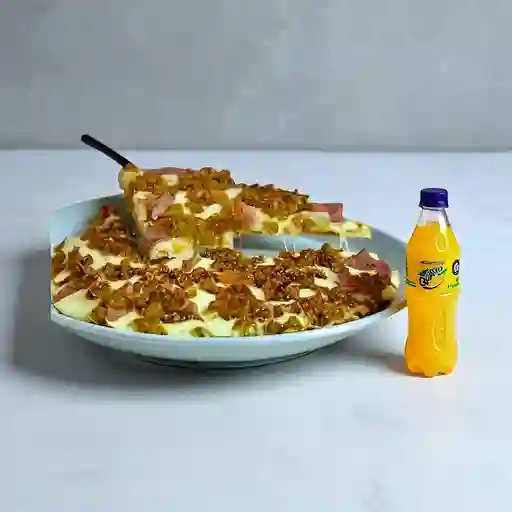 Combo Pizza Hawaiana X4 + Quatro Original 400ML