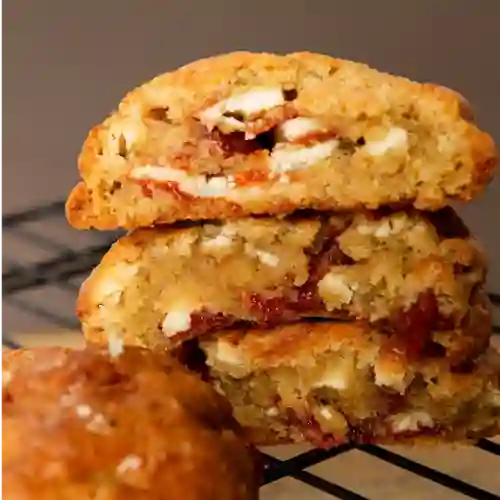 Galleta Bocadillo y Chocolate Blanco