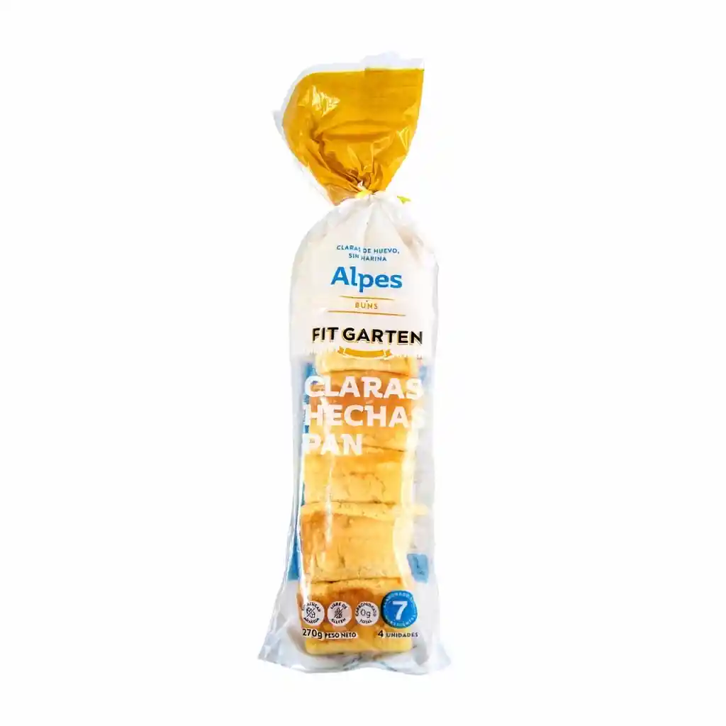 Alpes Pan de Claras de Huevo sin Harina