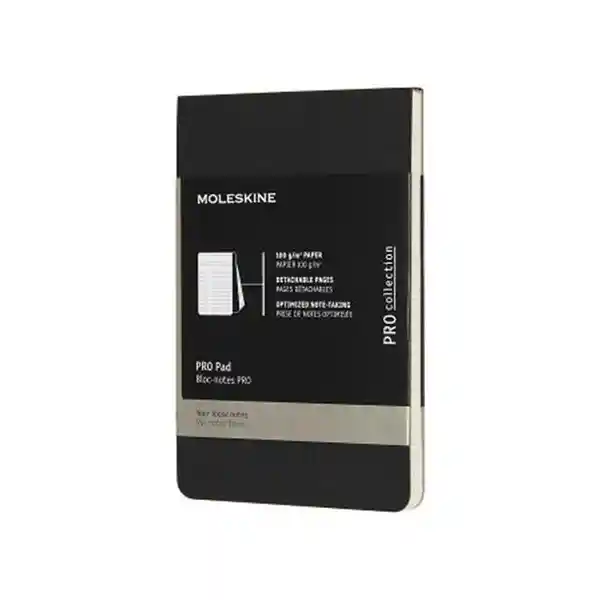 Moleskine Cuaderno Pro Pad Negro Pequeño