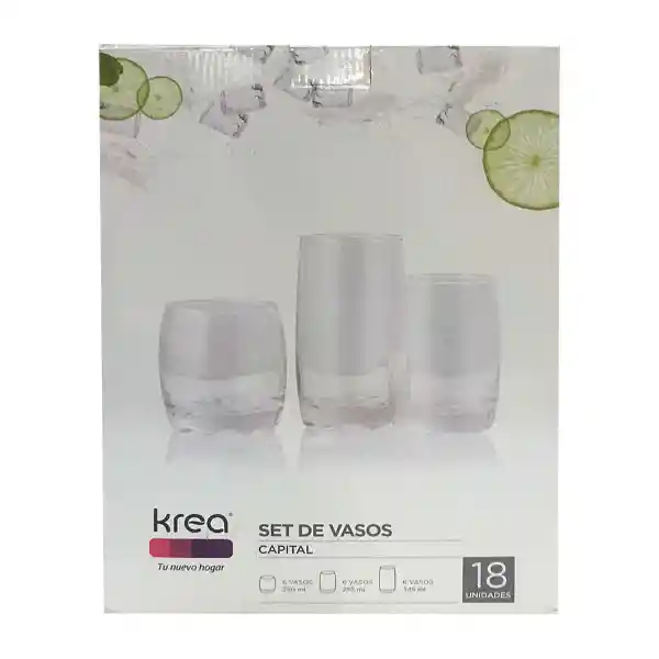 Krea Set Vaso Capital