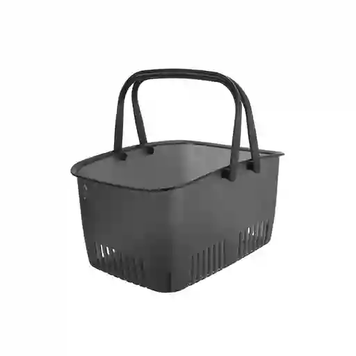 Cesta de Almacenamiento Serie Gris Miniso