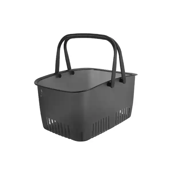 Cesta de Almacenamiento Serie Gris Miniso
