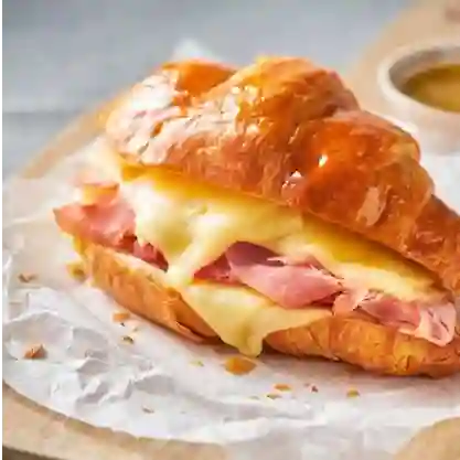 Combo Croissant Jamón y Queso + Sprite Original 400ml