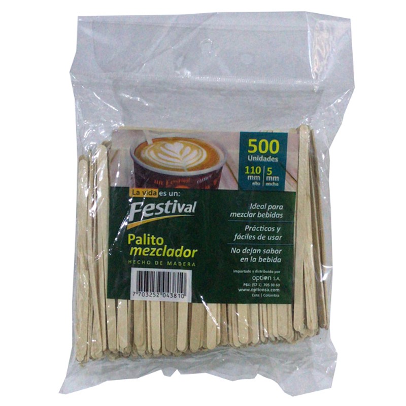 Festival Palo Mezclador de Madera 500 und