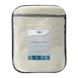Cobija Viajera H&h Classic Ivory 100x150