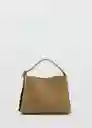 Bolso P Winnie Khaki Talla 99 Mujer Mango