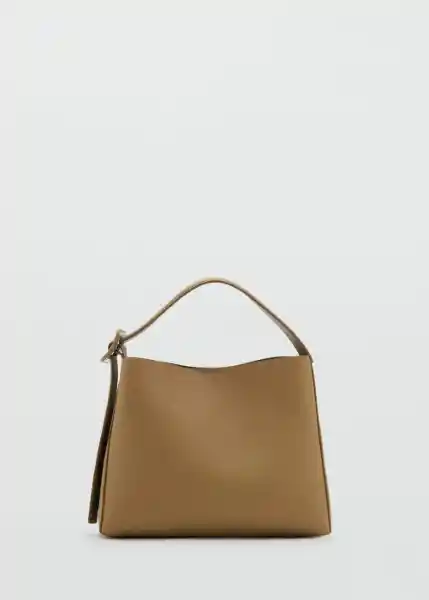 Bolso P Winnie Khaki Talla 99 Mujer Mango
