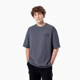 Camiseta Manga Corta en Algodón Masculino Adis Gef Talla M