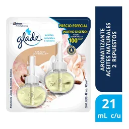 Glade Ambientador Repuesto Aroma Abrazos de Vainilla