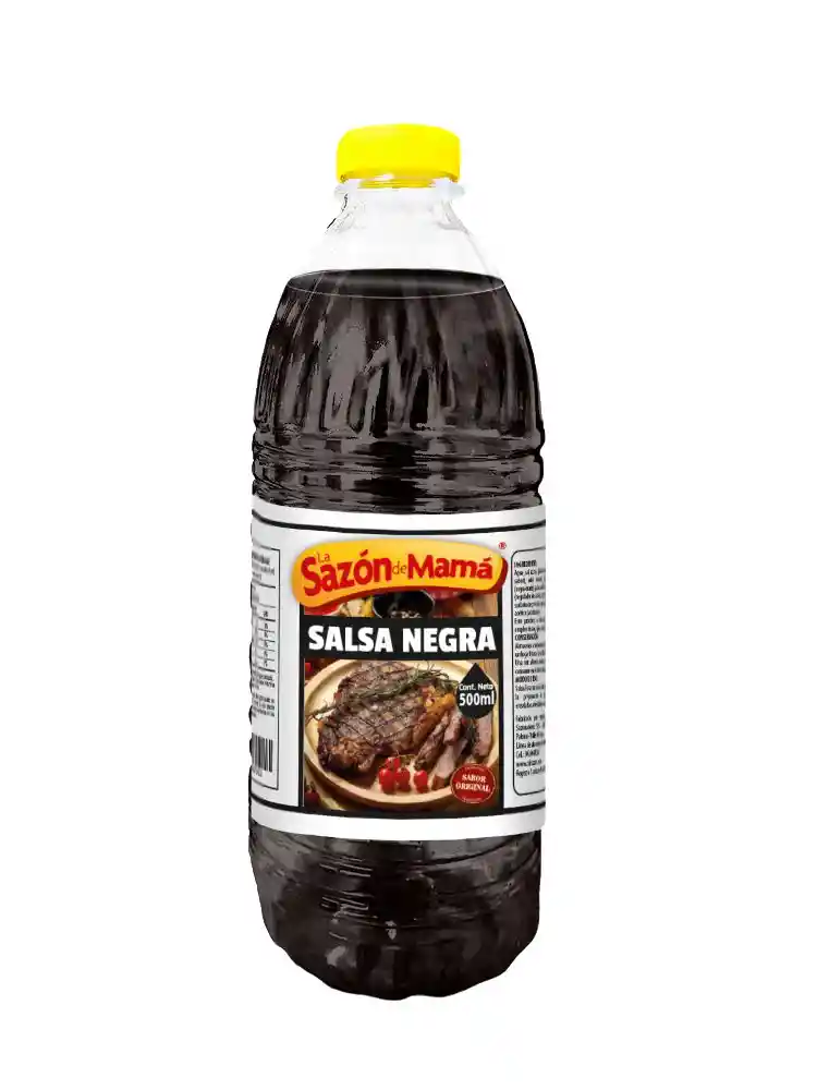  Salsa Negra La Sazón De Mama 