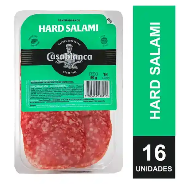 Casablanca Salami Hard