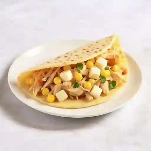 Arepa con pollo
