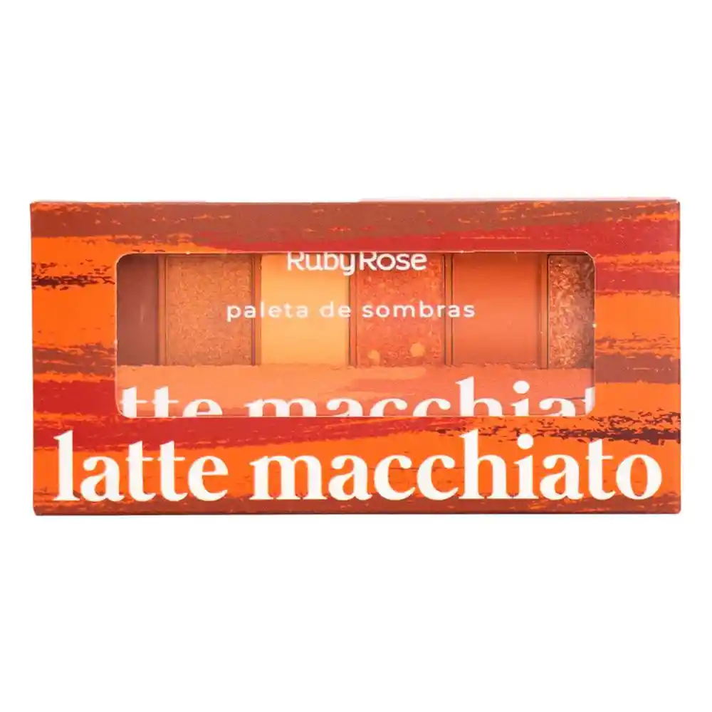 Paleta Ruby Rose Sombras Latte Macchiato (67 Gr)
