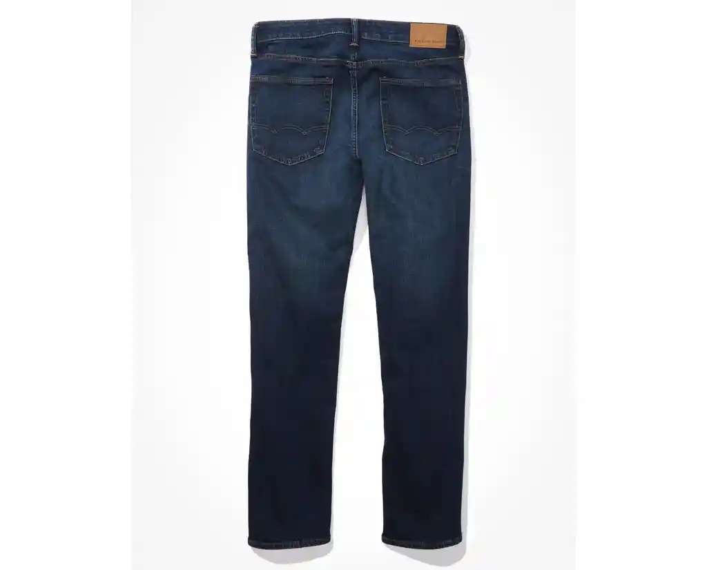 Jean Original Straight Azul Talla 36 X 30 Hombre American Eagle