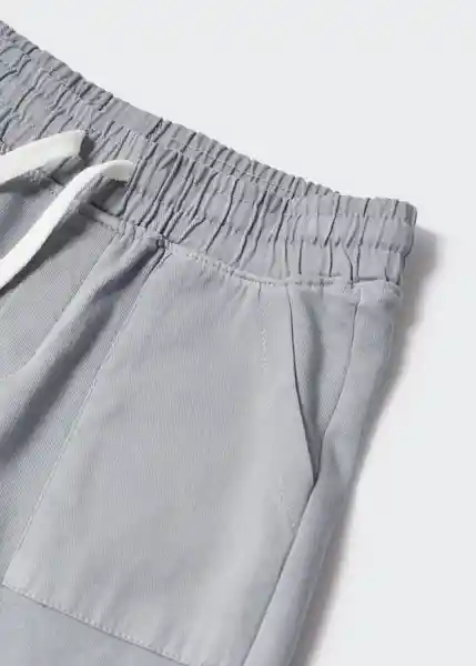 Bermuda Richard Gris Talla 12 Niños Mango