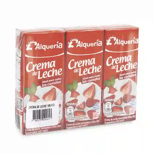 Alqueria Crema De Leche Tetra