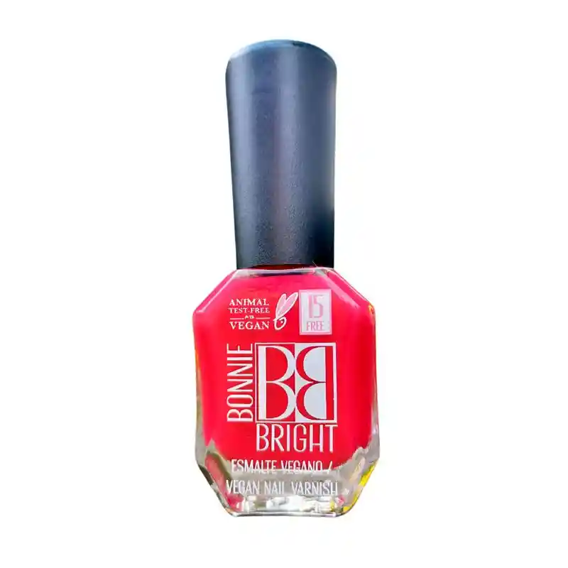 Bonnie Bright Esmalte Bonnie Vegano Lori Rojo Fras