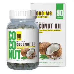 HEALTHY AMERICA Suplemento En Capsulas De Aceite De Coco Coconut