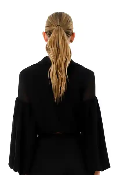 Camisa Enchanted Negro Talla XS Mercedes Campuzano