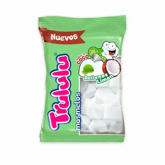 Trululu Masmelos Sabor a Coco Relleno de Limón