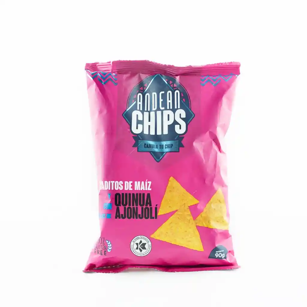 Andeanchips Quinoa y Ajonjoli