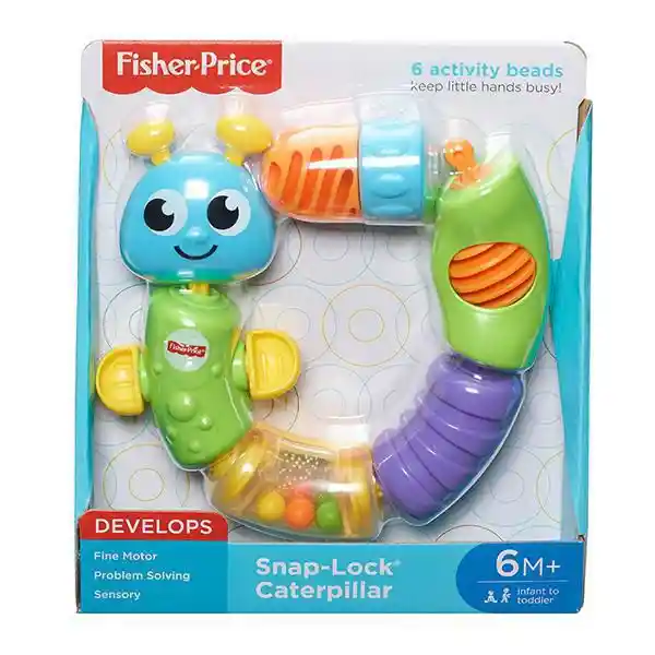 Fisher Price Brilliant Basics Oruga Cadena de Colores