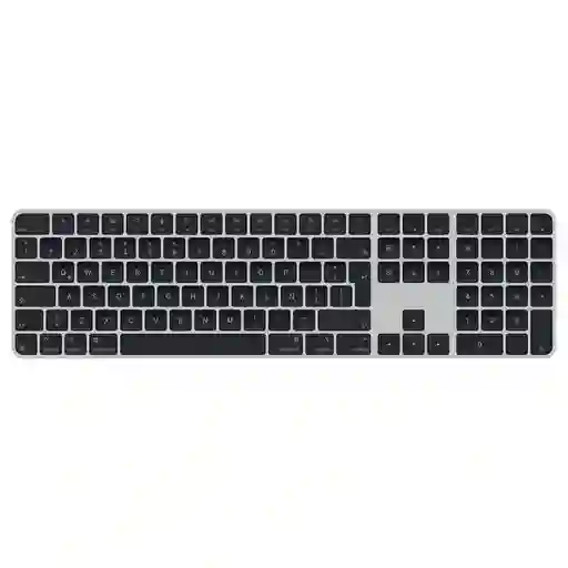 Magic Teclado With Touch Id For Mac Models Black Keys