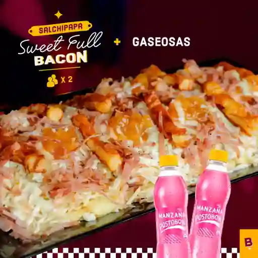 Sweet Full Bacon x2 + Gaseosas
