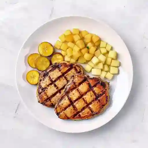 1/2 Chuleta de Cerdo Asada