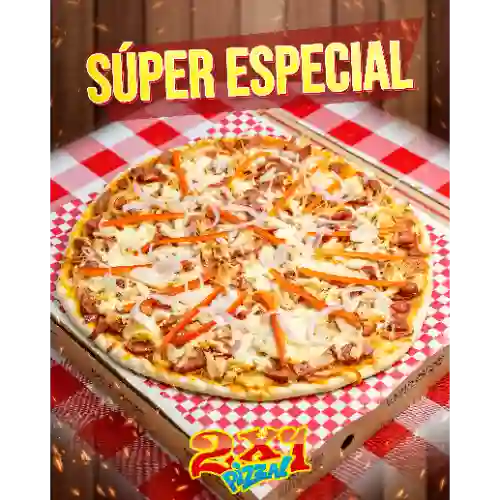 2X1 Pizza 33Cm Super Especial