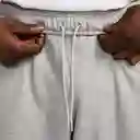 Nike Pantalón M Club Ft Oversized de Hombre Gris Talla XL