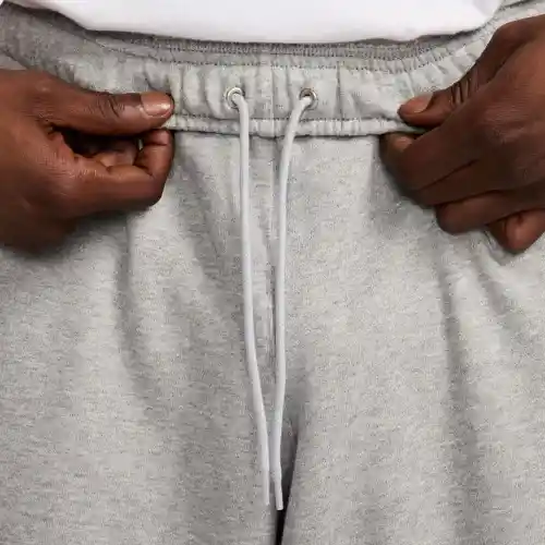Nike Pantalón M Club Ft Oversized de Hombre Gris Talla XL