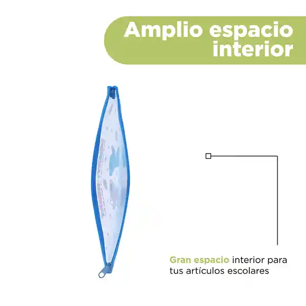 Cartuchera Lilo & Stitch Disney Azul Miniso