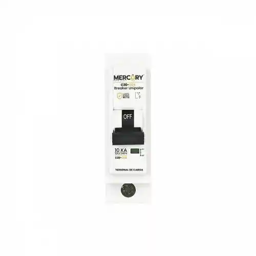 Mercury Interruptor Breaker Project 20a Enchufable L7