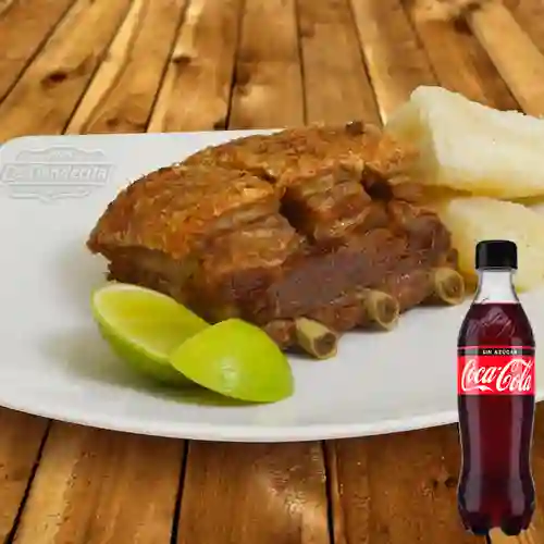 Combo Chicharroncito Morboso +Cocacola S/az 500ml