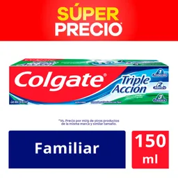 Colgate Crema Dental Triple Acción