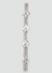 Cinturón Saelia Plata Talla M Mujer Mango