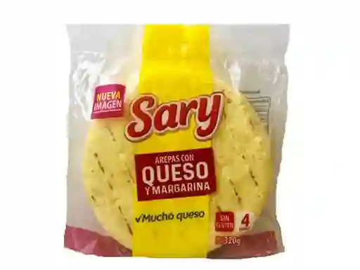 Arepa Maiz Queso Margarina Sary
