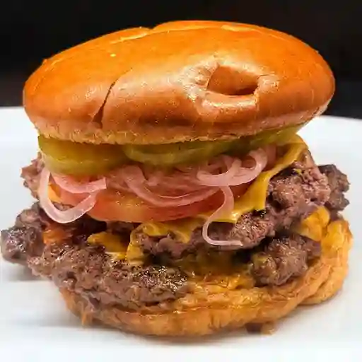 Hamburgo doble smash