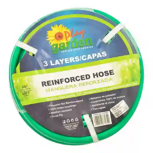 Manguera Play Garden 3 Capa 5/8x50ft