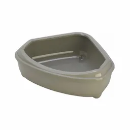 Moderna Arenera Para Gato Corner Tray Gris