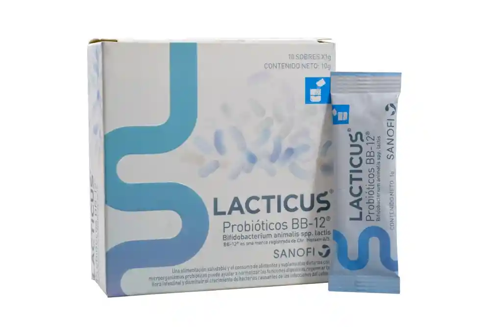 Lacticus Prebióticos BB-12 en Sobres