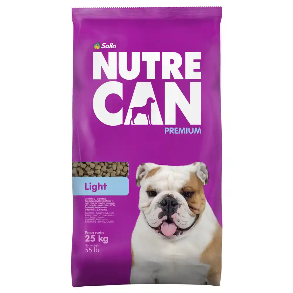 Nutrecan Alimento Light para Perro Adulto