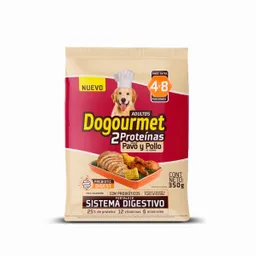 Dogourmet Alimento para Perro Adulto Sabor a Pavo y Pollo 