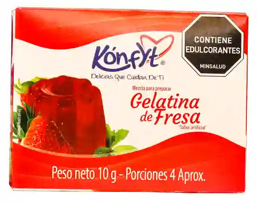 Konfyt Mezcla Para Preparar Gelatina de Fresa Sin Azúcar