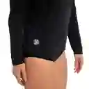 Camiseta Manga Larga Sunshirt Mujer Negro-s