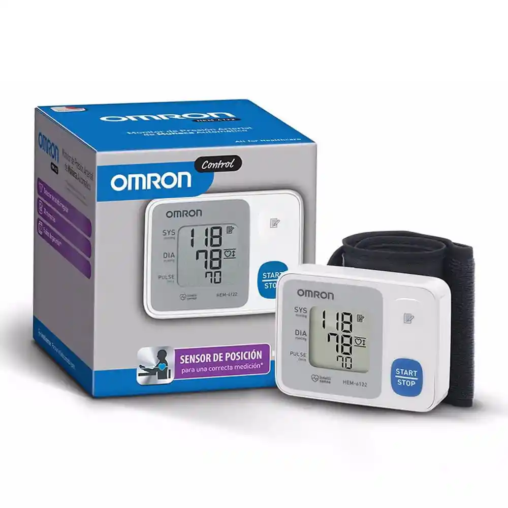 Omron Tensiómetro de muñeca Hem6122