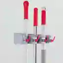 Triple Clean Soporte Para Trapero y Escobas 5 Puestos