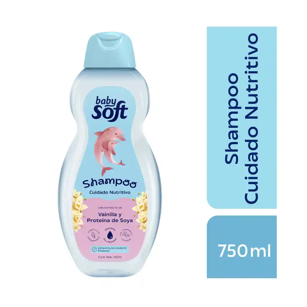 Shampoo Baby Soft Cuidado Nutritivo